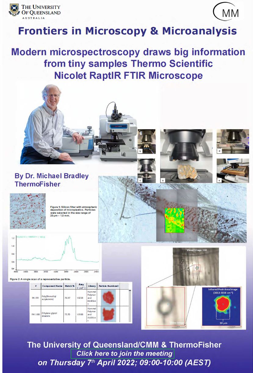 Frontiers in Microscopy and Microanalysis Seminar Modern